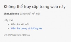 Một loạt báo điện tử tại Việt Nam gặp sự cố truy cập