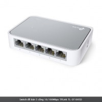 Switch để bàn 5 cổng 10/100Mbps TPLink TL-SF1005D