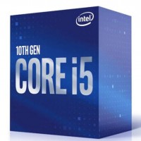 CPU Intel Core i5-10400F - Không tích hợp VGA (2.9GHz turbo up to 4.3GHz, 6 nhân 12 luồng, 12MB Cache, 65W)